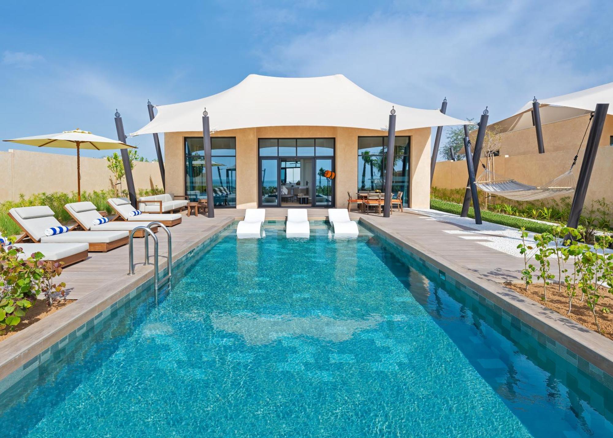Bab Al Nojoum Hudayriyat Villas Abu Dhabi Exterior photo
