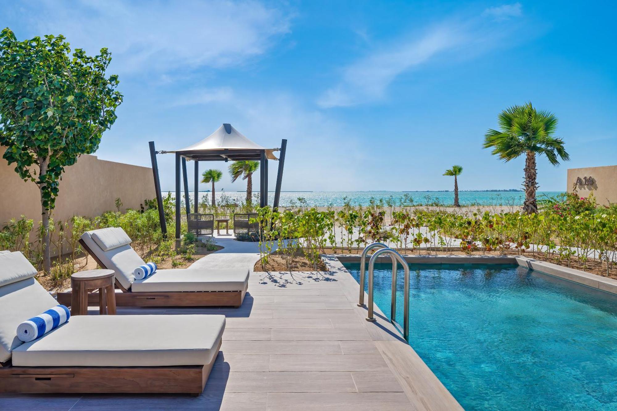 Bab Al Nojoum Hudayriyat Villas Abu Dhabi Exterior photo